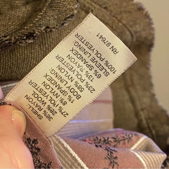 J. Jill Tweed Wool Blend Lined Pocket Blazer Size 16 Classic Neutral Office - Picture 3 of 11